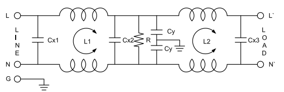 Течение 1а до 50а фильтра Эми одиночной фазы низкого прохода расклассифицированное для электронных устройств