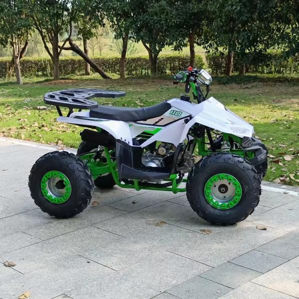 1250*760*800MM 110CC Displacement Kids ATV with Electric Start and Chain Drive