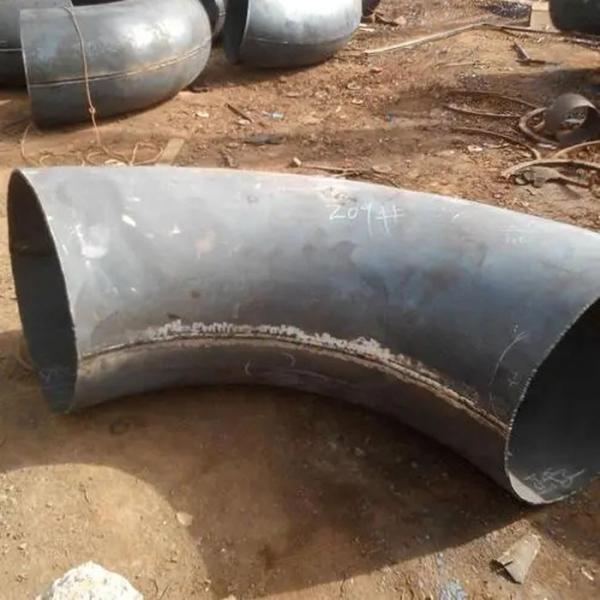 Thick Wall Butt Welded Pipe Fittings 90 Degree Welded Elbow Q235B