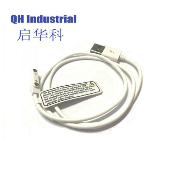 2Pin 7.60mmIso & Rohs Reached Ethernet Double End Spring Loaded Pin Magnetic Pogo Pin To Usb