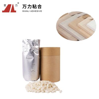 Aluminum PUR Hot Melt Adhesives Edge Bonding Chip Particle Density Foam PUR-7563A