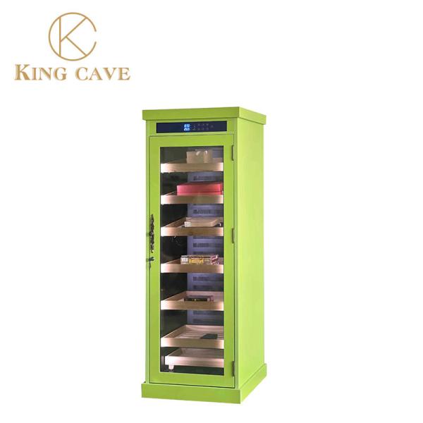 Customizable Commercial Cigar Humidor Cabinet for Home and Cigar Shops