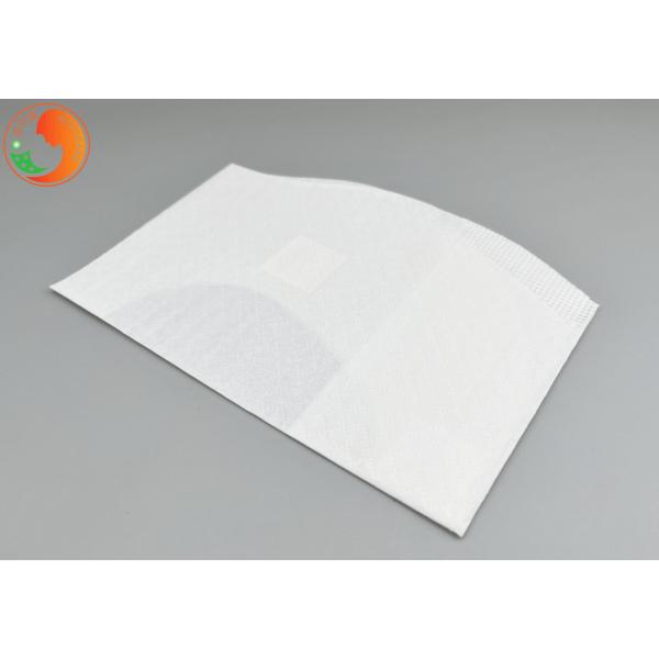 White Disposable Baby Bibs Biodegradable OEM ODM BPA Free Waterproof