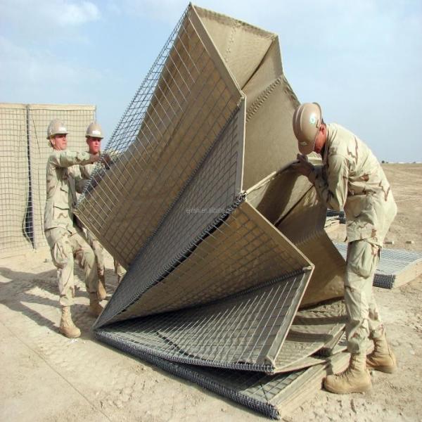 Heavy Duty Anti-corrosion Welded Explosion-proof Cage Hesko Barriers ML1 Defensive Bag Bastions Sand Wall Barrier Defense Fence