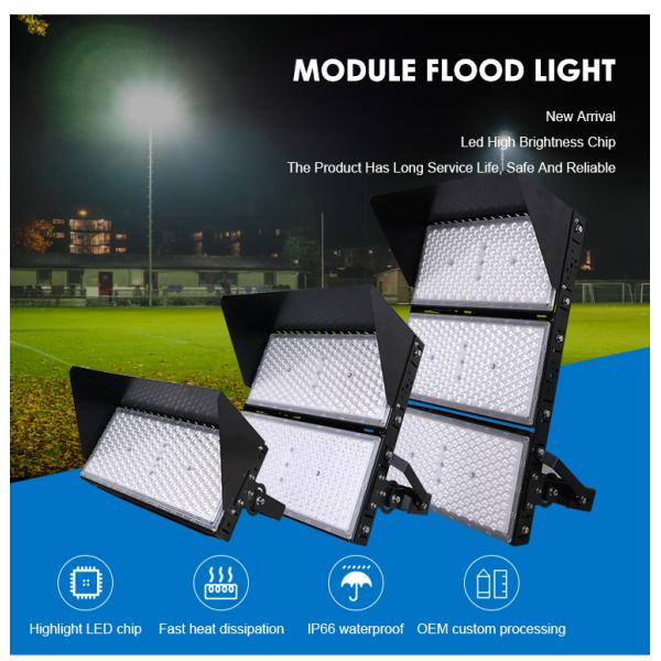 Estadio de fútbol al aire libre Iluminación de la cancha de tenis Ip66 Luz de mástil alto Proyector 400w 800w 1200w Led Stadium Flood Lights