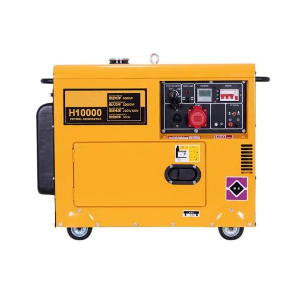 Compact Mechanism Equivalent Power 6kw Silent Diesel Generator Electric Start