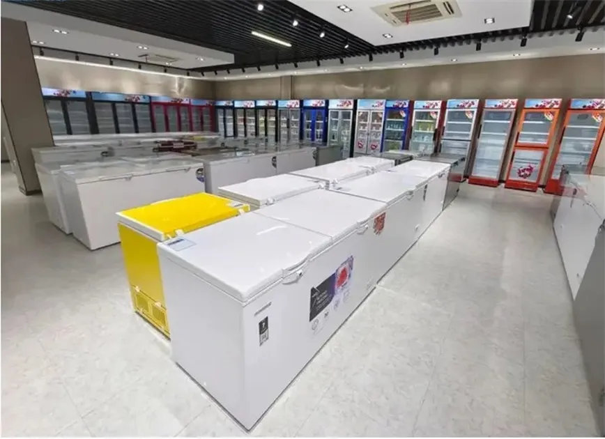 Widely Used Upright Freezer Single Door Freezer Showcase Open Door Display Cooler 560L Sc-560