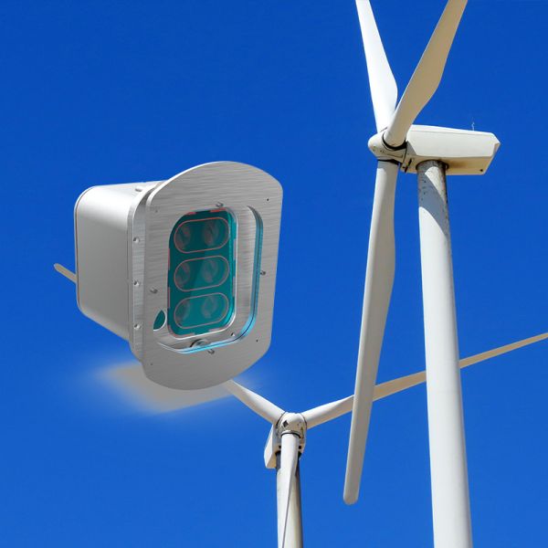 High Precision Wind Measurement Lidar Distance Resolution ≤0.1m Measurement Accuracy ±0.2m ToF Ranging Method