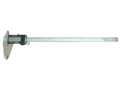 0-300mm/0-12 Stainless Steel Digital Vernier Caliper with Large LCD for Easy Reading