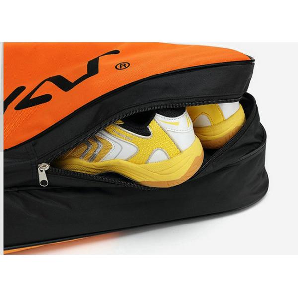 Professional Tennis Racquet Bag Durable 600D Polyester Fabric Made