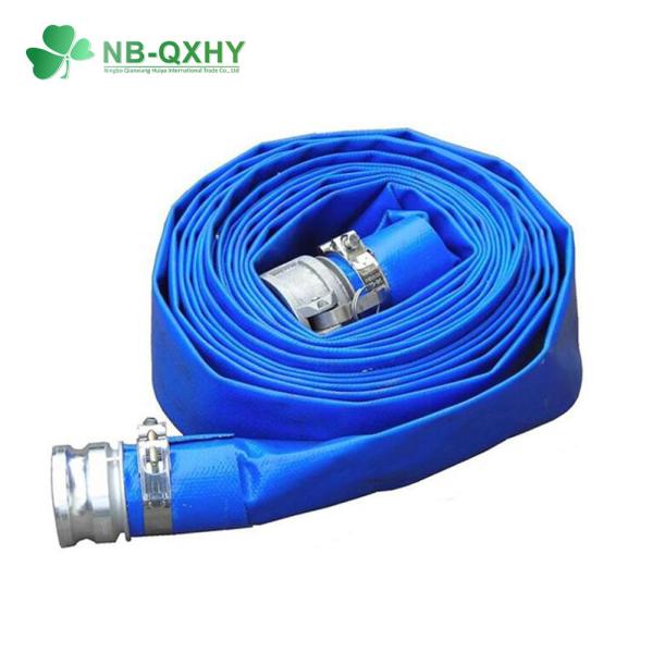 1 polegada a 16 polegadas mangueira de descarga de água 4 Bar PVC mangueira de planilha para irrigação agrícola