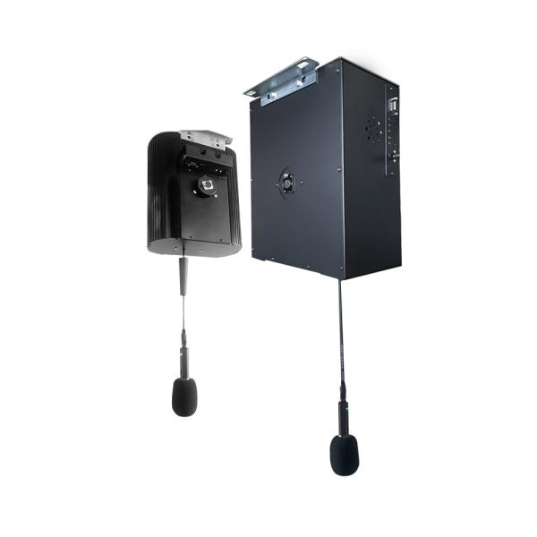 Customizable Microphone Lifter With Separate Line And Unified Panel Control For Stage Performances