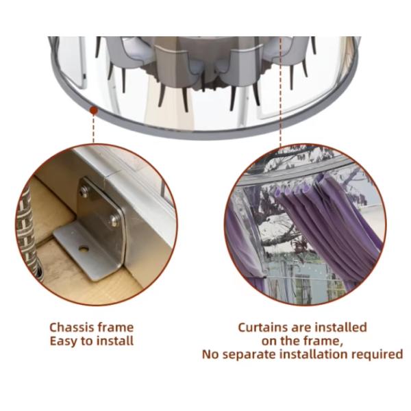 Fashion Design Star Glass Dome House Event Party Tent Dome Hotel Dome Tent