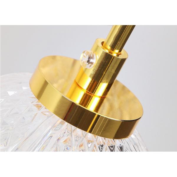 Modern Style Acrylic And Brass Chandelier For Homes And Commercial Spaces