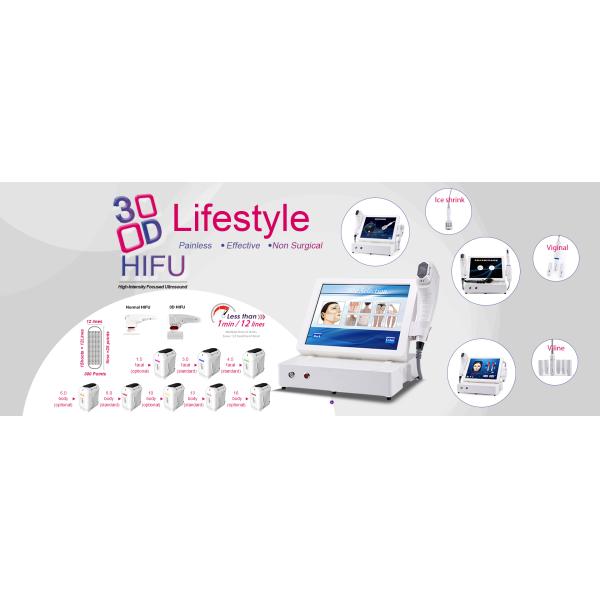 12 Lines 3D HIFU Machine Focused Ultrasound facial lifting Anti Wrinkle Body Slimming