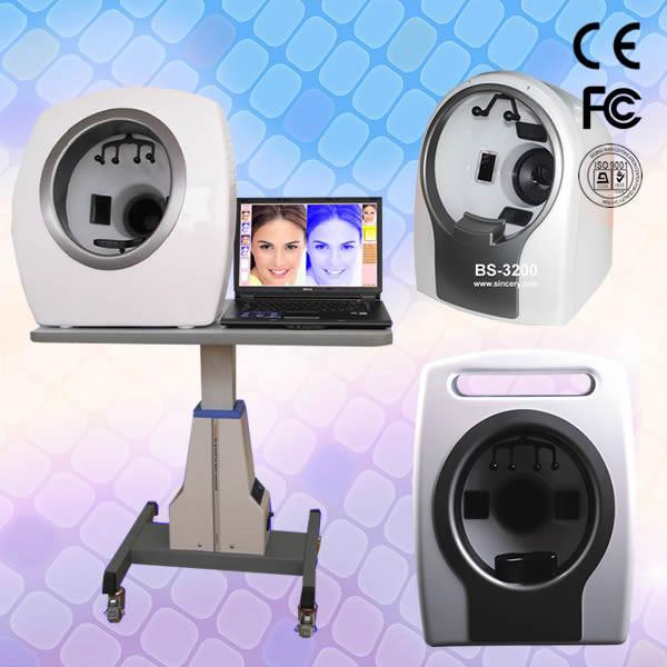Portable Skin Analyzer Machine/skin and hair analyzer/skin scanner BS-3200