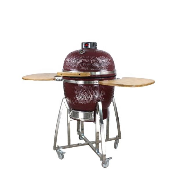 KIMSTONE Caja China Asador Asados Grill Xxl Holzkohle Grill Table Plancha Kamodo 21inch Pizza Akorn Bbq Ceramic Egg Kamado Grill