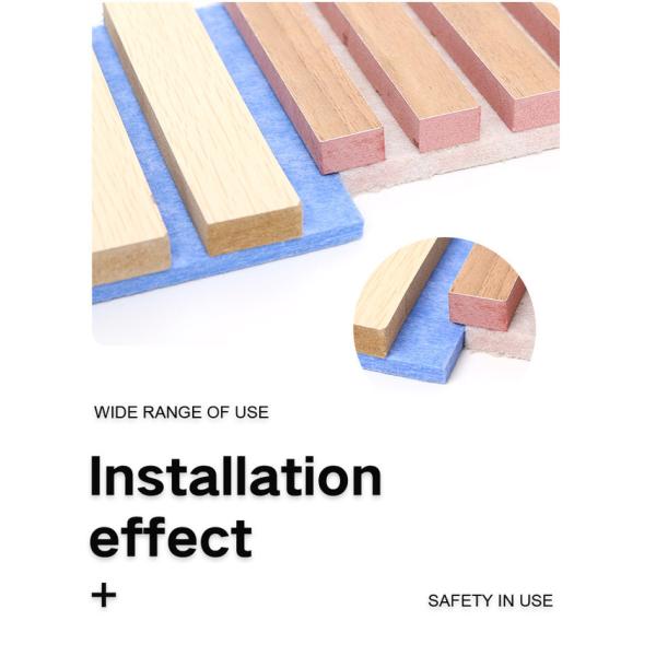 Панель внутренней стены 2400*600*22mm предкрылков MDF деревянная акустическая