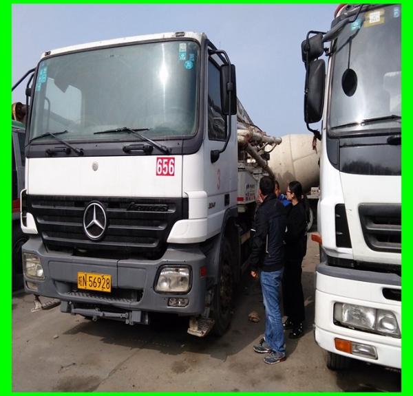 2013 37m 2hand zoomlion benz concrete pump  Truck,Isuzu Concrete Mixer,China Concrete mound truck mixer