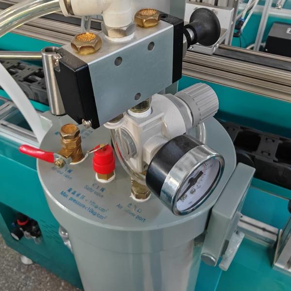 3 Axis Dispensing Robot with 600*600mm Working Range, ±0.02mm Repeat Accuracy, and 500mm/sec Max Speed for Solar Panel Assembly