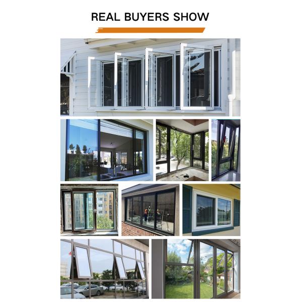 Реклама Windows рамки двойного остекления пуленепробиваемая алюминиевая с сеткой от комаров