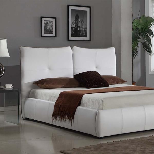 Clear Acrylic Frame House King Size Sets Modern Hotel Sheets Leather Bed