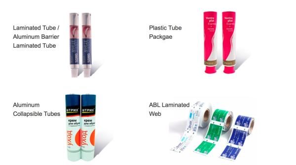  Round Plastic Cosmetic Tubes Hand Lotion Aluminum Matt Surface Finish
