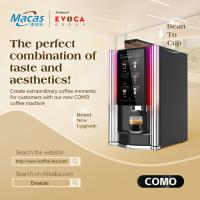 Vendeuse de café personnalisable avec des fonctionnalités de haute technologie pour une expérience utilisateur améliorée