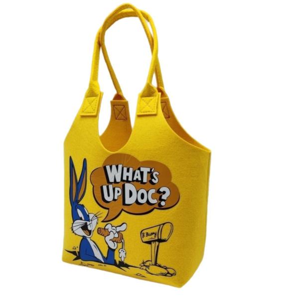 sustainable Eco Friendly Custom Logo Women'S Large Capacity Grocery Felt Bag Reusable Colorful Felt Shopping Tote Bags For Shopping