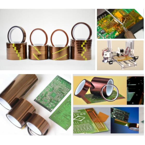 High Temperature Kapton Tape Insulation Adhesive Thermal Resistance
