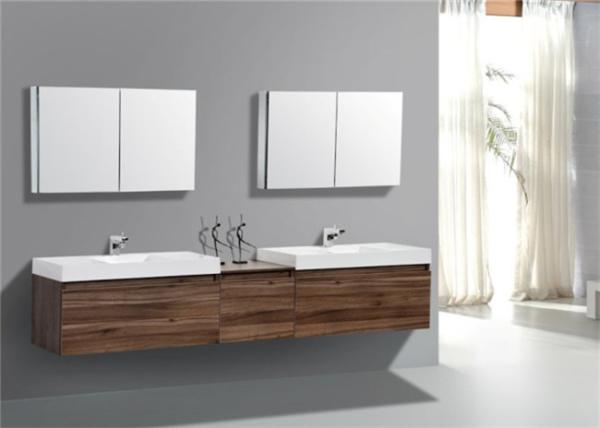 Hanging Design Pink Prima Vanity Mirrored Bathroom Wall Cabinets Ceramic Basin