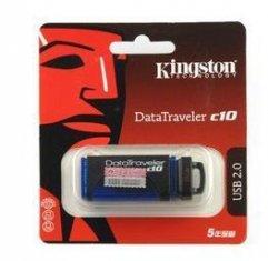 O flash marcado de USB conduz para kingston DTC 10