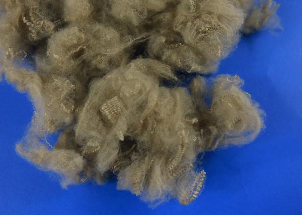Synthetic PET Staple Fiber , PPS Fiber Multiple Colour Good Flexibility