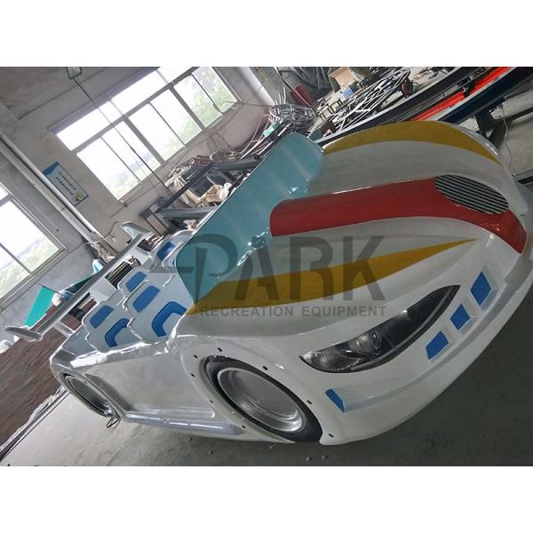 380V Commercial Kiddy Ride Machine , Cool Seacrest County Racing Car Simulator