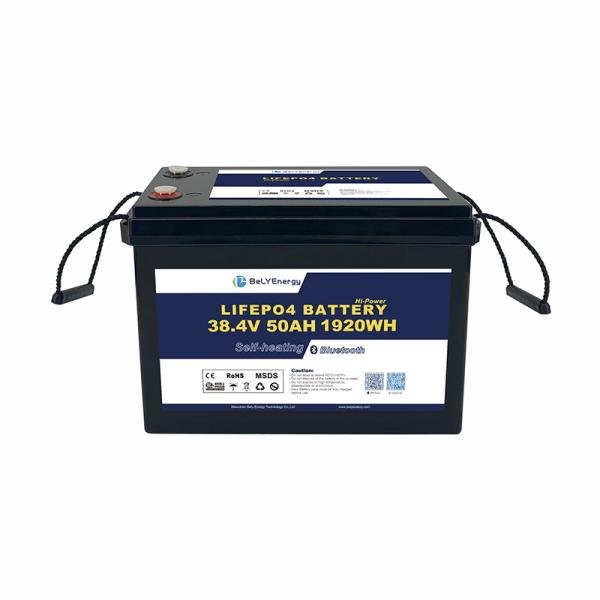 36V LiFePO4 Battery for Marine & Golf Cart Systems with N2K Communication