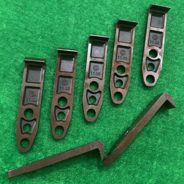 agarrador de acero de 70m m de x 16 x de 5m m Brown para el agujero medio 6m m HD de la impresión en offset