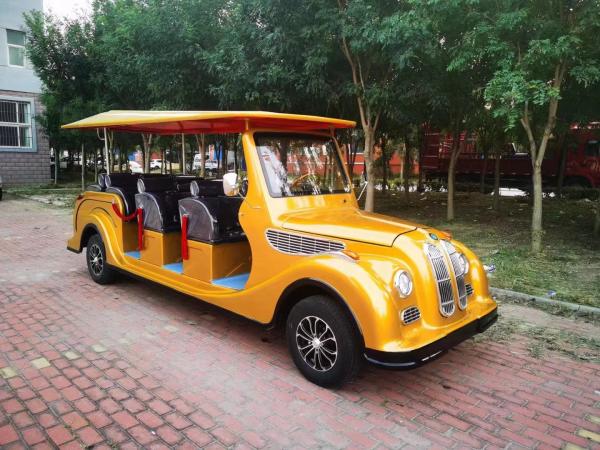 Limusine elétrica carrinho de golfe de 10 lugares proteção contra capotamento 90 km