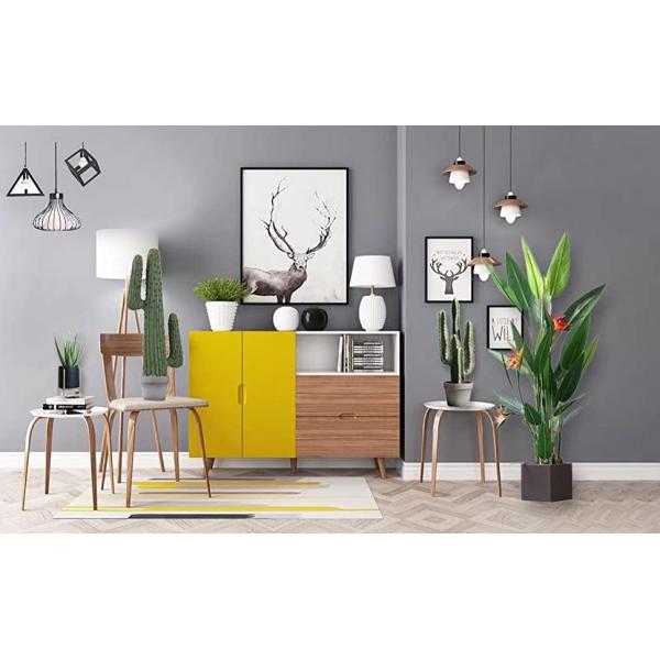 Artificial Snake Plant 26 inches Fake Sansevieria Artificial Potted Plants for Indoor and Outdoor, Home, Office