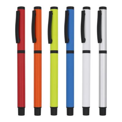 Multi Color Classic Roller Ball Pen 1.0mm Plug In Type Design For School Office
