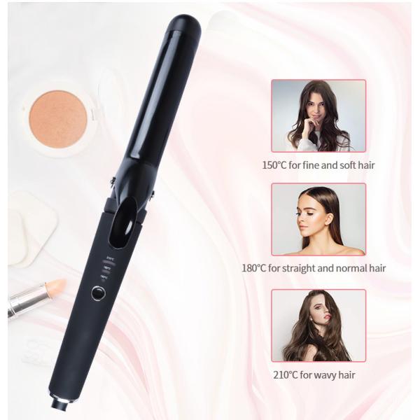 MeStar 240V Professional Hair Curler , Ceramic 1.25 In Curling Wand