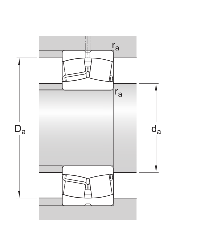 80*170*58mm Spherical Roller Bearing 22316CA 22316W33  22316E