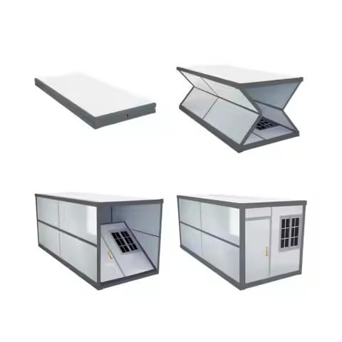 Prefabricated Combined Portable Low Cost Steel Structure Modular Apartment/Villa/Offices/Dormitory Container