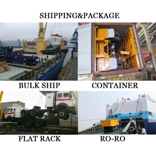 International Mining Dump Truck HYVA Front Tipping System / Large Tipper Truck