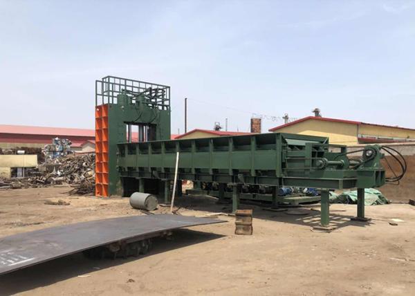 High Efficiency Scrap Metal Crusher Machine For Steel Plants ISO9001 Certification