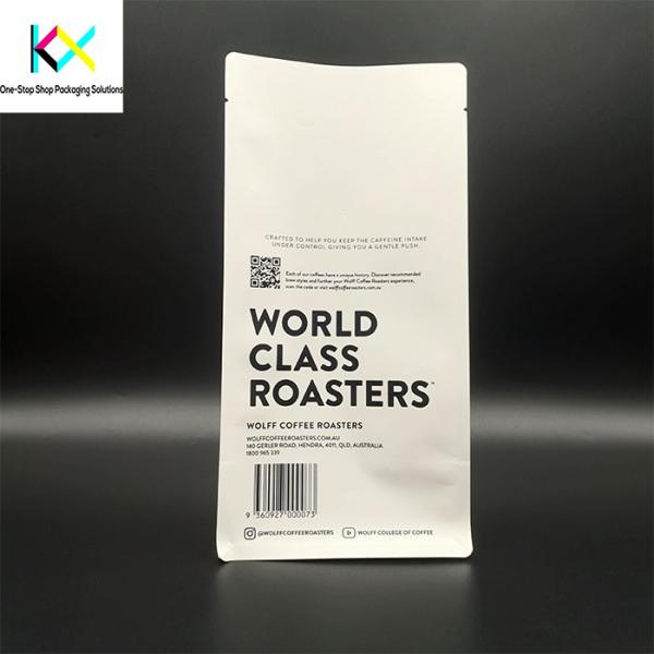 OEM Coffee Bean Packaging Bags Digital Printed Coffee Bags With AL film