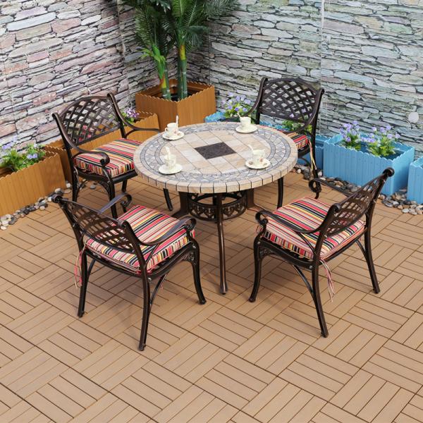 Metal Aluminum Leg Chair Plant Bench Outdoor Rest Chairs for Mail Packing