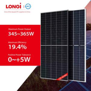 painel solar dobrável bifacial de painel solar 350w 355w 360w 365w de 345w Longi