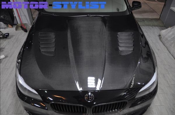 Клобук волокна углерода BMW F30 TMS