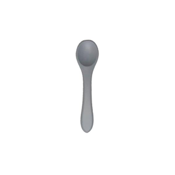 Food Plate Baby Dinnerware Silicone Feeding Set Customized Sizes Grey Bear Shape 3Pcs