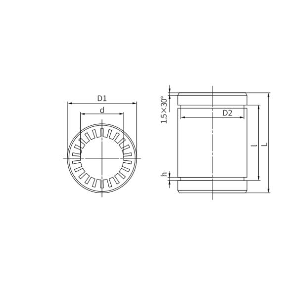 Plastic Linear Bearing Plastic Self Lubricating Bearing linear slide bearing